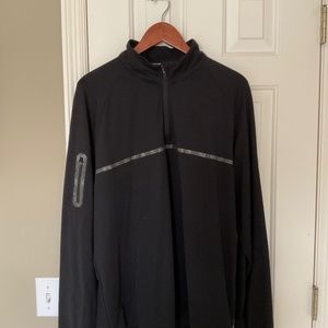 Puma Golf Volition 1/4 Zip Pullover - L - Black